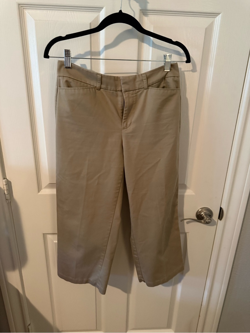 Dockers Women's Khaki Cropped Dress Capris